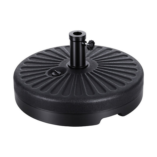 Instahut Outdoor Umbrella Base Weight Round Plastic Pole Holder 30-48mm Beach